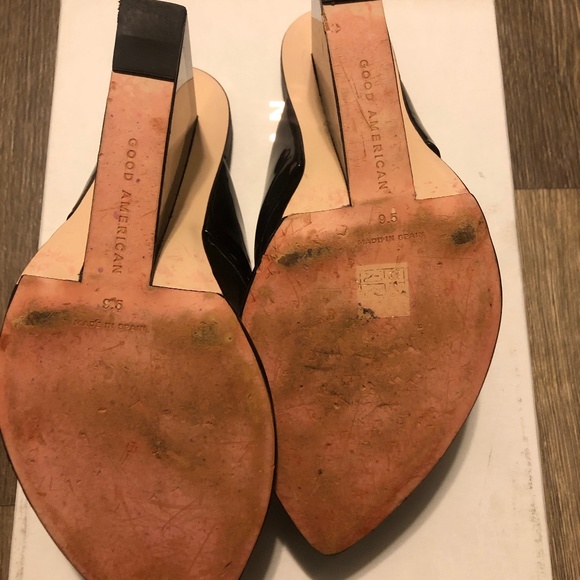 Good American wedge thong sandals brand new, worn once - Picture 6 of 10